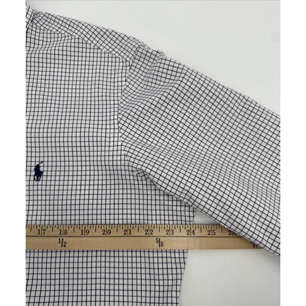 Polo‎ Ralph Lauren Men's Button Down Shirt L Plaid Check Long Sleeve Cotton